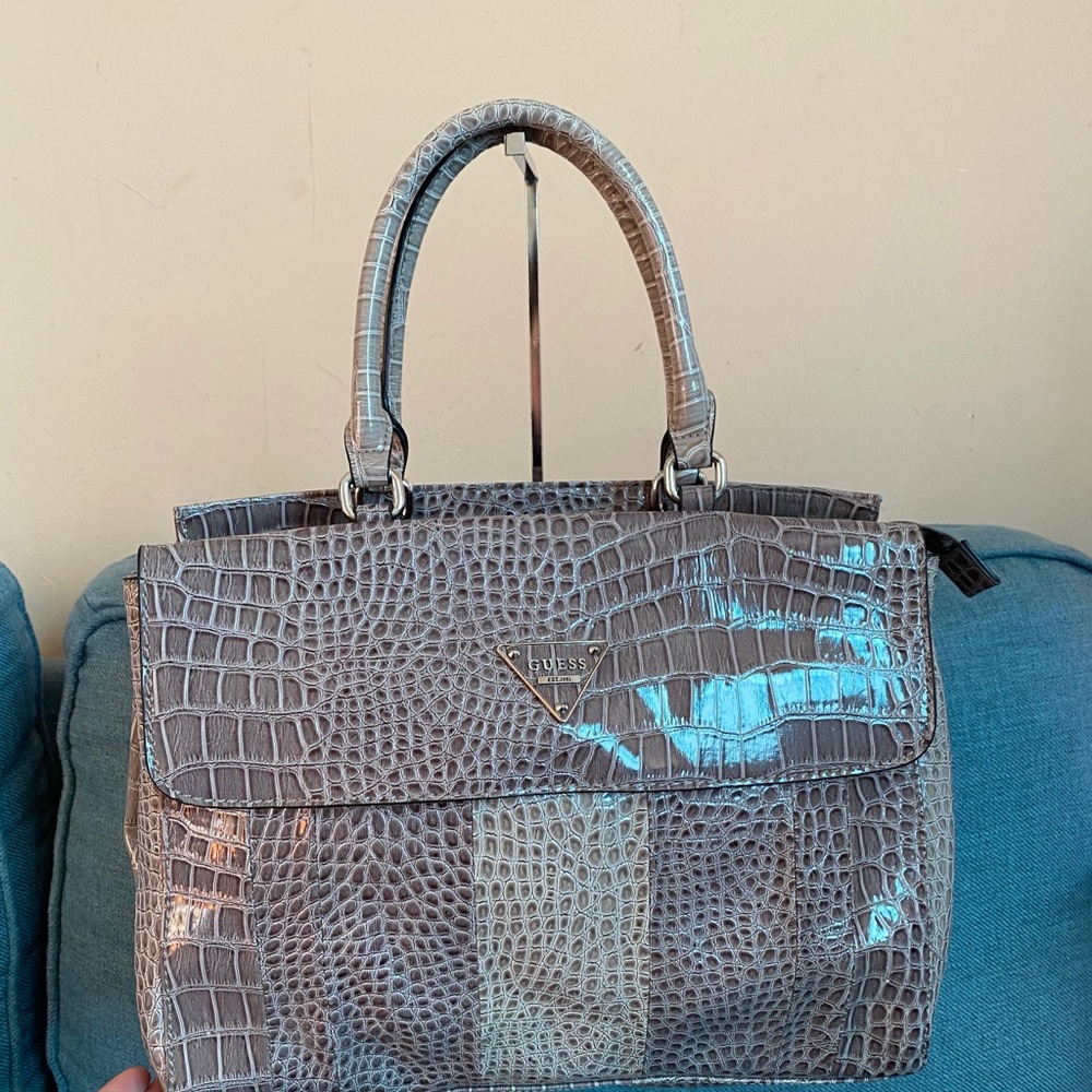 Guess Croc Style Purse